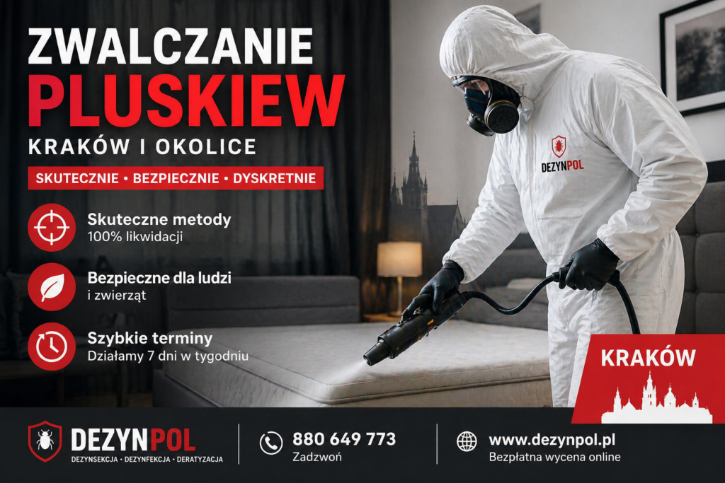 Zwalczanie pluskiew Kraków